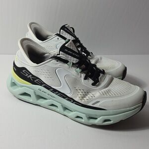 Skechers(8.5)Womens Glide Step Hands Free Slip Ins